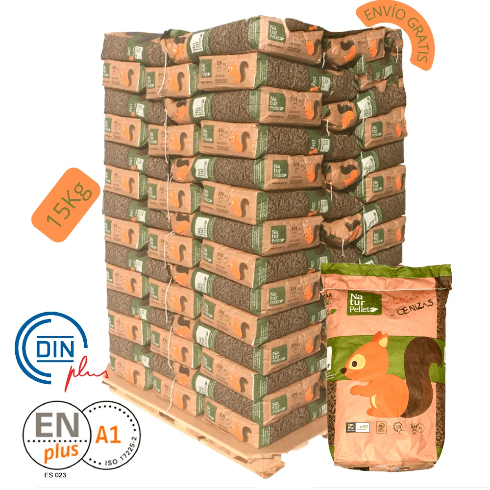 Naturpellet - 6 Palets (462 sacos)